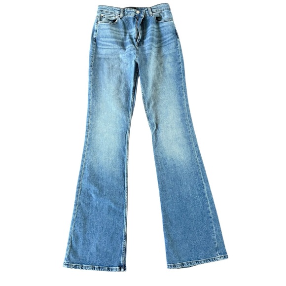 ASOS Sky Blue Wide Leg Jeans - Picture 1 of 3